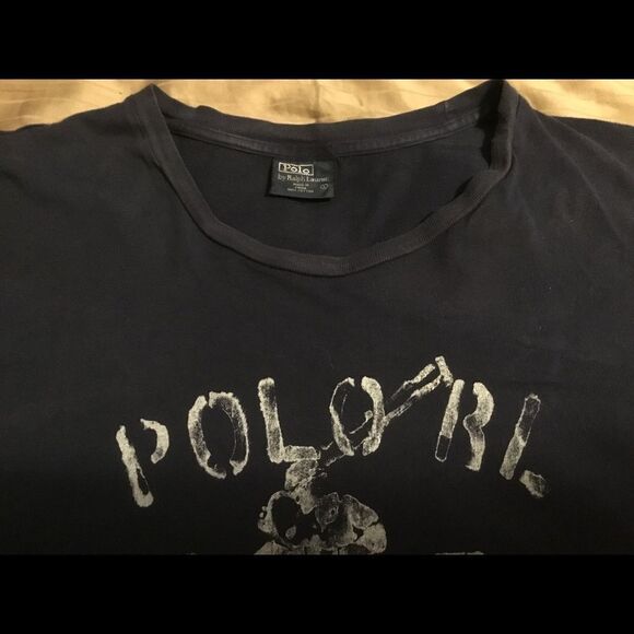 Vtg Polo Ralph Lauren Paint 🎨 Shirt Size Large - Picture 3 of 3